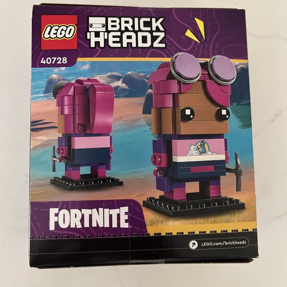 LEGO BRICK HEADZ  BRITE BOMBER  FORTNITE   40728 NEW SEALED - Picture 3 of 5